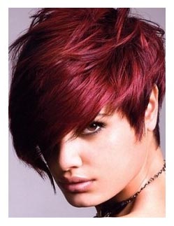 Burgandy hair color