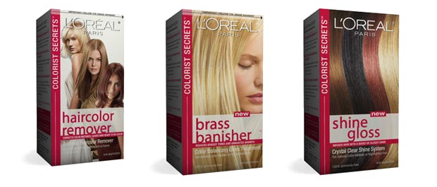 L'Oreal hair color removal product